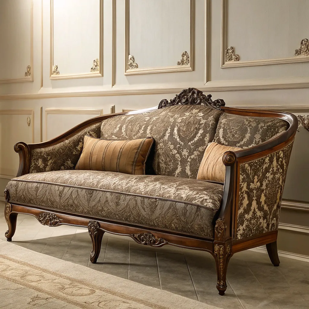 Elegant vintage sofa